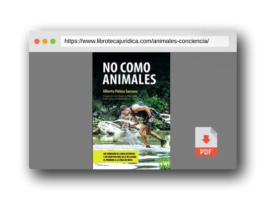 Vista previa del PDF del libro No como Animales: 5 (Conciencia)