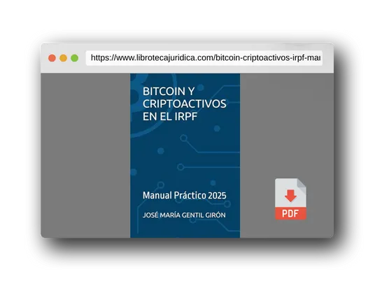 Vista previa del PDF del libro BITCOIN Y CRIPTOACTIVOS EN EL IRPF: Manual Práctico