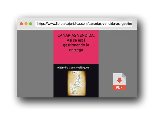Vista previa del PDF del libro CANARIAS VENDIDA: Así se está gestionando la entrega