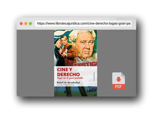 Vista previa del PDF del libro Cine y Derecho: Togas en la gran pantalla