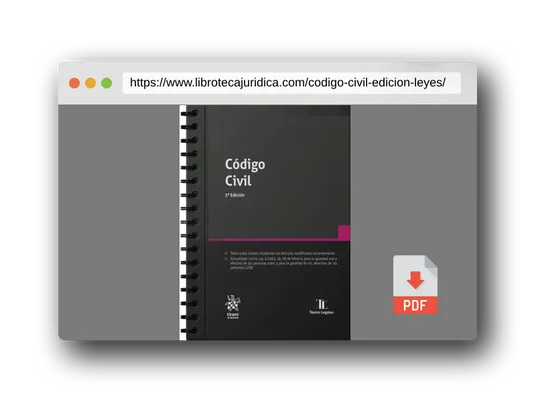 Vista previa del PDF del libro Código Civil 3ª Edición (Leyes@)