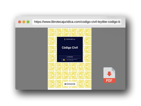 Vista previa del PDF del libro Código Civil (LeyItBe) (Código Básico)