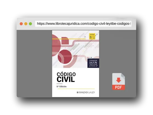 Vista previa del PDF del libro Código Civil (LeyItBe) (Códigos LeyItBe)