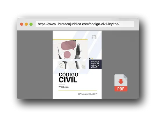 Vista previa del PDF del libro Código Civil (LeyItBe)