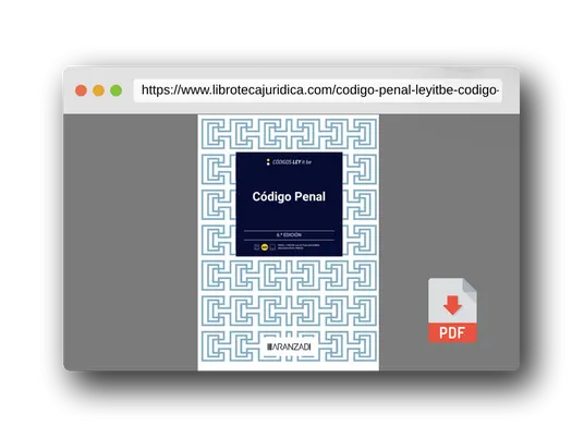 Vista previa del PDF del libro Código Penal (LeyItBe) (Código Básico)