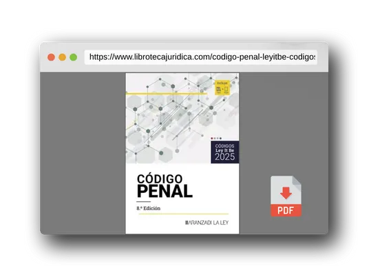 Vista previa del PDF del libro Código Penal (LeyItBe) (Códigos LeyItBe)