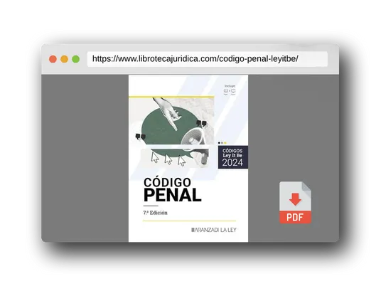 Vista previa del PDF del libro Código Penal (LeyItBe)