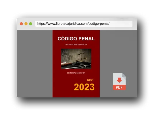 Vista previa del PDF del libro Código Penal