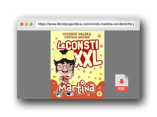 Vista previa del PDF del libro La Consti Martina XXL (Derecho - Práctica Jurídica)