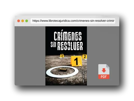 Vista previa del PDF del libro Crímenes sin Resolver: 2 (Criminología)