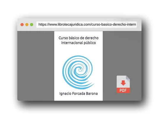 Vista previa del PDF del libro Curso básico de derecho internacional público