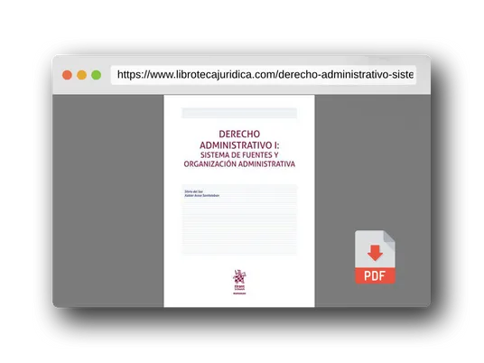 Vista previa del PDF del libro Derecho Administrativo I: Sistema de fuentes y organización administrativa (Manuales de Derecho Administrativo, Financiero e Internacional Público)
