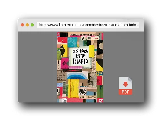 Vista previa del PDF del libro Destroza este diario. Ahora a todo color (Libros Singulares)