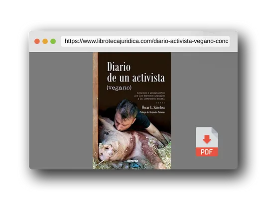 Vista previa del PDF del libro Diario De Un Activista (Vegano): 3 (Conciencia)