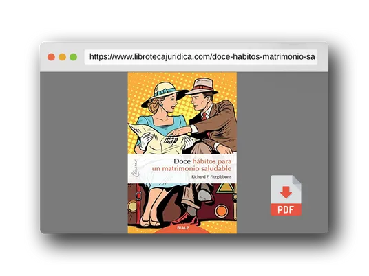 Vista previa del PDF del libro Doce Habitos para un matrimonio saludable: 14 (Claves)