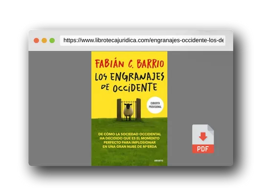 Vista previa del PDF del libro ENGRANAJES DE OCCIDENTE, LOS (DEUSTO)