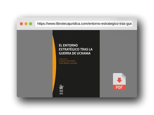 Vista previa del PDF del libro El entorno estratégico tras la guerra de Ucrania (Ciencia Politica)