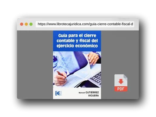 Vista previa del PDF del libro Guía para el cierre contable y fiscal del ejercicio económico (EMPRESA)