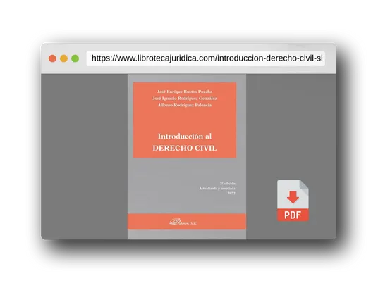 Vista previa del PDF del libro Introducción al Derecho Civil (SIN COLECCION)