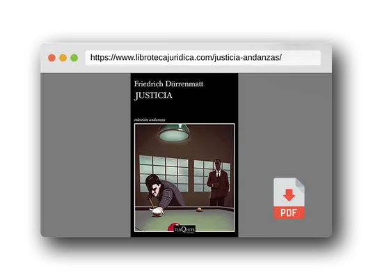 Vista previa del PDF del libro Justicia (Andanzas)