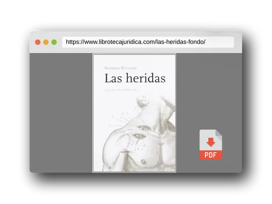 Vista previa del PDF del libro Las heridas (FONDO)