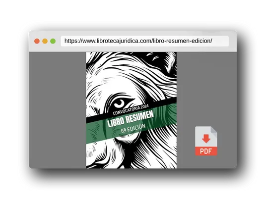 Vista previa del PDF del libro LIBRO RESUMEN: 5ª EDICIÓN