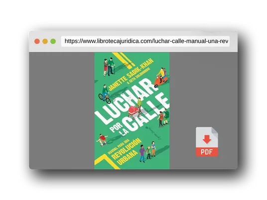 Vista previa del PDF del libro Luchar por la calle: Manual para una revolución urbana (ENSAYO)