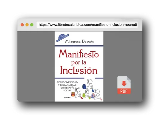 Vista previa del PDF del libro MANIFIESTO POR LA INCLUSIÓN: Neurodiversidad y discapacidad. Un desafío social: 241 (Educación Hoy)