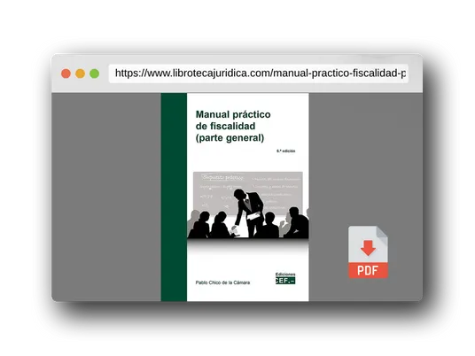 Vista previa del PDF del libro Manual Práctico de fiscalidad (parte general)