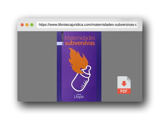 Vista previa del PDF del libro Maternidades Subversivas, Colección Gebara