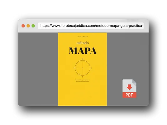 Vista previa del PDF del libro Método MAPA: Guía práctica para conseguir la incapacidad permanente