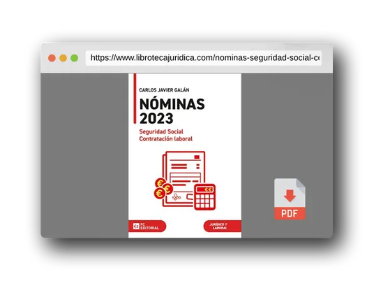 Vista previa del PDF del libro Nóminas, Seguridad Social y Contratación Laboral 2023 (SIN COLECCION)