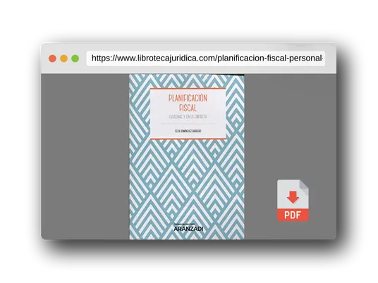 Vista previa del PDF del libro Planificación Fiscal: Personal y en la empresa (Manuales)