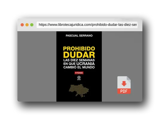 Vista previa del PDF del libro Prohibido dudar. Las diez semanas en que Ucrania cambió el mundo: 39 (A Fondo)