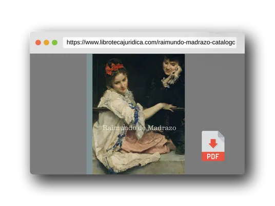 Vista previa del PDF del libro RAIMUNDO DE MADRAZO (CATALOGO DE EXPOSICION)