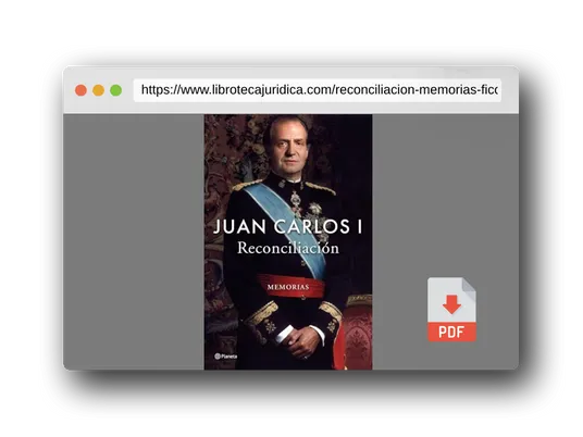 Vista previa del PDF del libro Reconciliación: Memorias (No Ficción)