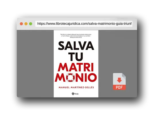 Vista previa del PDF del libro Salva tu Matrimonio: Guía para triunfar en el proyecto más importante de tu vida (Fuera de Colección)
