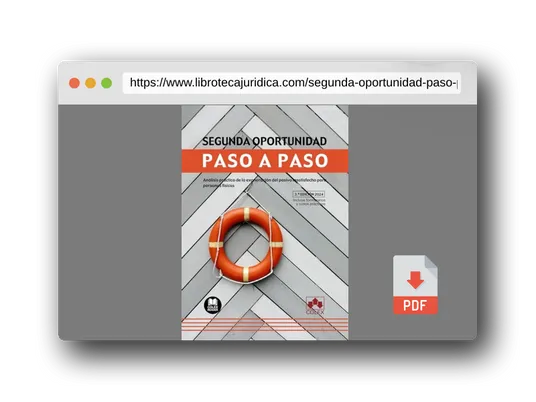 Vista previa del PDF del libro Segunda oportunidad. Paso a paso