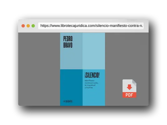 Vista previa del PDF del libro ¡Silencio!: Manifiesto contra el ruido, la inquietud y la prisa (ENDEBATE)