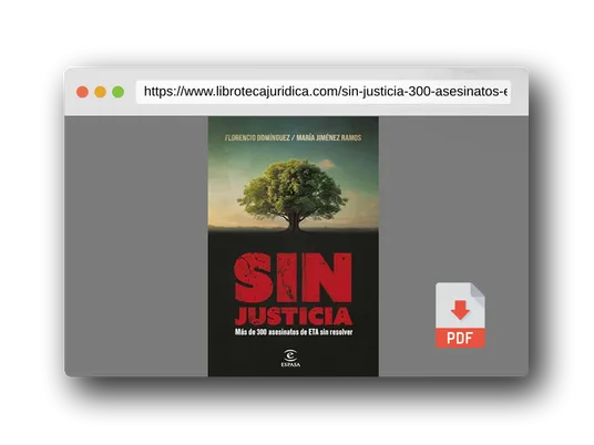 Vista previa del PDF del libro Sin justicia: Más de 300 asesinatos de ETA sin resolver (NO FICCIÓN)