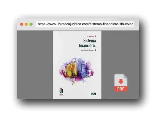 Vista previa del PDF del libro Sistema Financiero (SIN COLECCION)