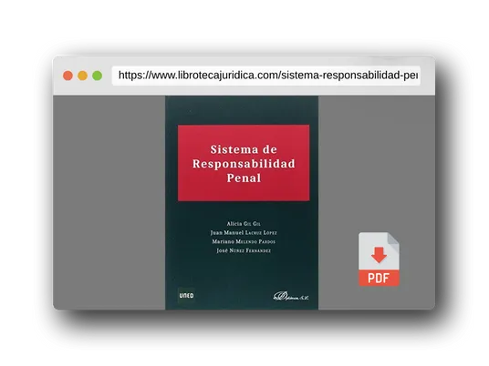 Vista previa del PDF del libro Sistema de responsabilidad penal (SIN COLECCION)