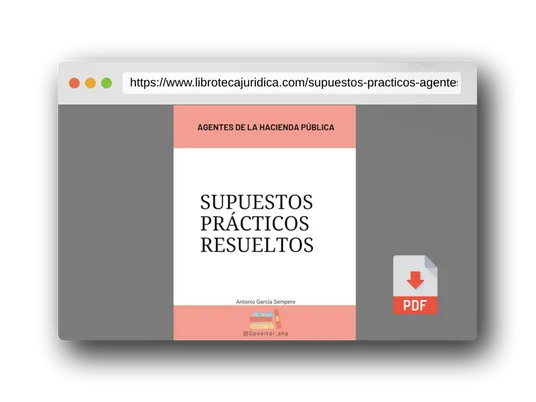 Vista previa del PDF del libro Supuestos prácticos Agentes de la Hacienda Pública