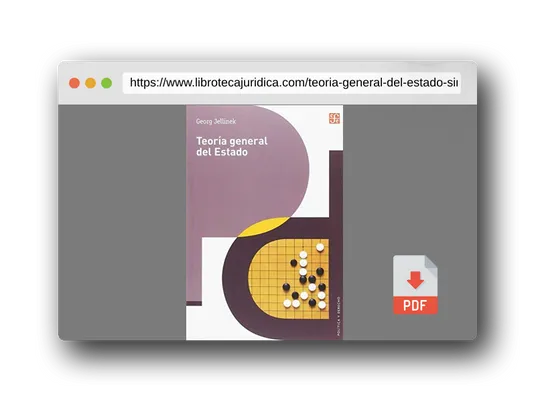 Vista previa del PDF del libro TEORIA GENERAL DEL ESTADO (SIN COLECCION)