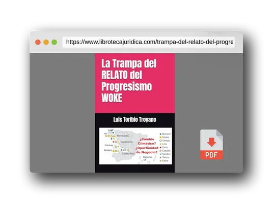 Vista previa del PDF del libro La Trampa del RELATO del Progresismo WOKE