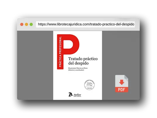 Vista previa del PDF del libro Tratado práctico del despido (SIN COLECCION)