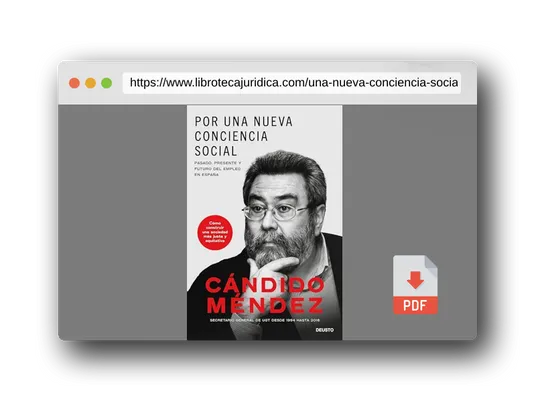 Vista previa del PDF del libro Por una nueva conciencia social: Pasado, presente y futuro del empleo en España (Deusto)
