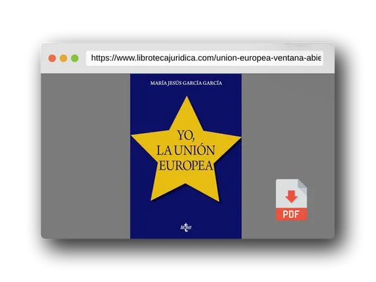 Vista previa del PDF del libro Yo, la Unión Europea (Ventana Abierta)