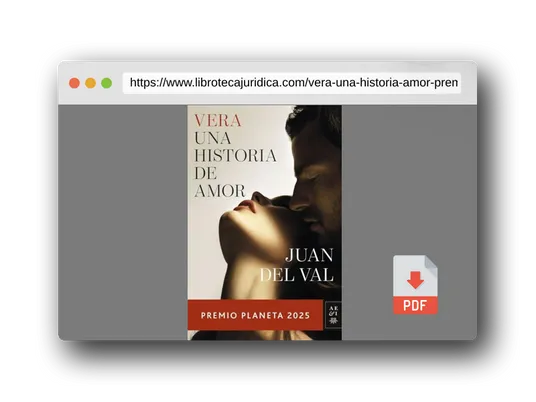 Vista previa del PDF del libro Vera, una historia de amor: Premio Planeta 2025 (Autores Españoles e Iberoamericanos)