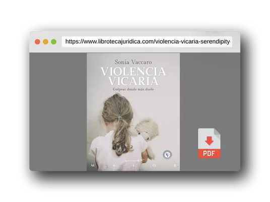 Vista previa del PDF del libro Violencia vicaria: 78 (Serendipity Maior)